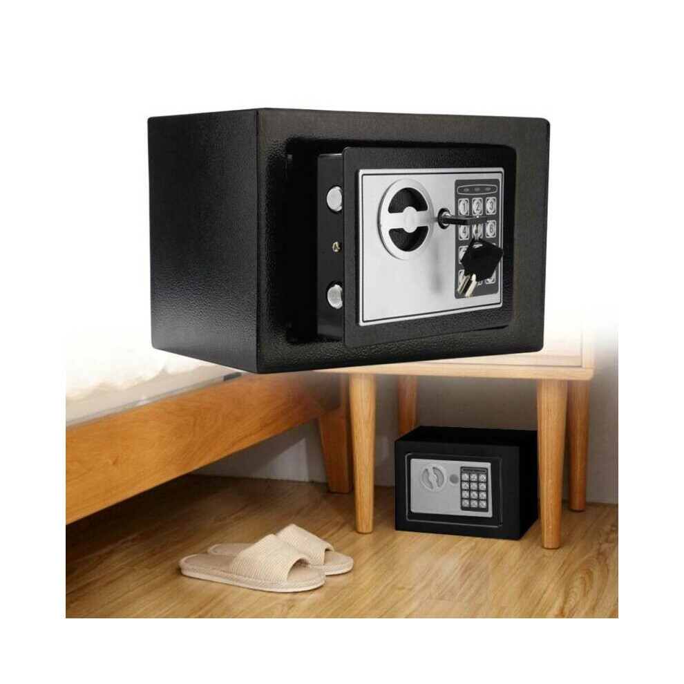 4.6L Electronic Password Security Safe Box Money Cash Office Home