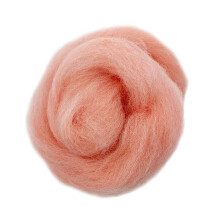 (100g, H) Wool Flower Animal Toy, Felting Spinning Diy Craft