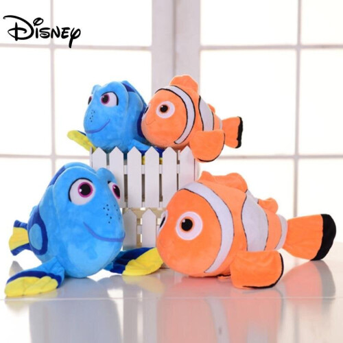 Disney Cartoon Movie Finding Nemo Dory Plush 30 45cm Animal Stuffed Dolls Clown Fish on OnBuy