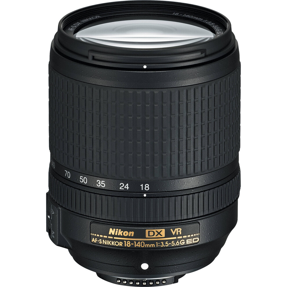 Nikon AF-S DX NIKKOR 18-140mm f/3.5-5.6G ED VR Lens (by Nikon USA)