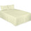 (Cream, Single) Plain Dyed Polycotton Platform Easy Care Base Valance Sheet in 18 colours 1