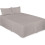 (Grey, Single) Plain Dyed Polycotton Platform Easy Care Base Valance Sheet in 18 colours 1