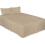 (Latte, Double) Plain Dyed Polycotton Platform Easy Care Base Valance Sheet in 18 colours 1
