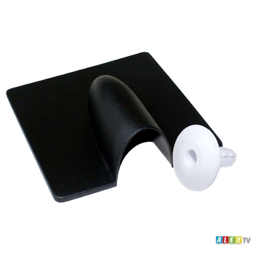 Cable Hole Finishing Kit Indoor & Outdoor White Grommet - Black Brick Buster