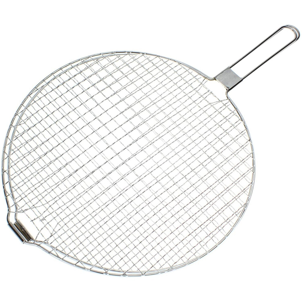 BBQ Grilling Rack Fish Steak & Burger Flipper Grill Turner