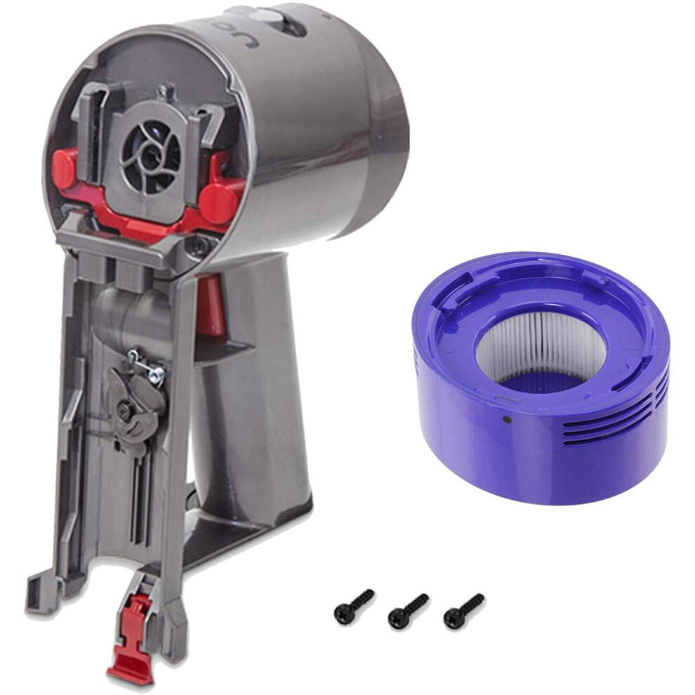 Spares2go Dyson Main Body V8 Total Clean Absolute + Post Motor Hepa Filter