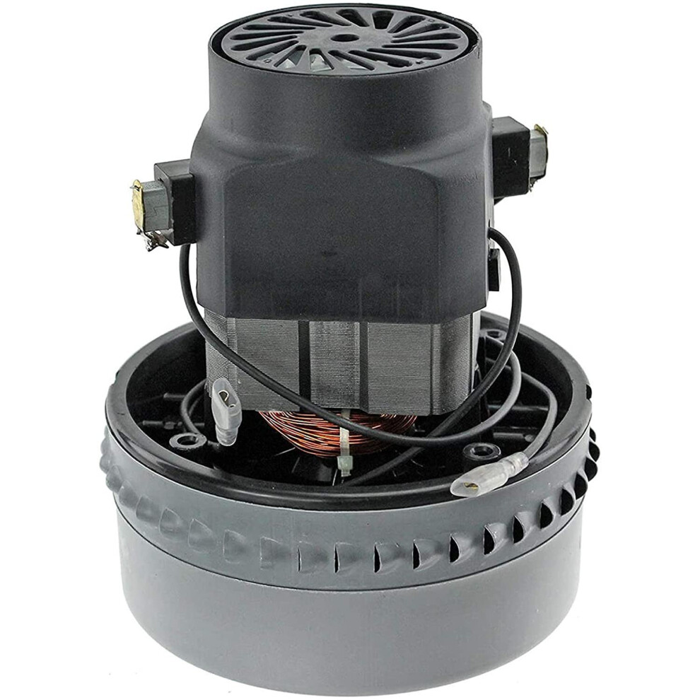 Wet & Dry Motor for Soteco Truvox & Nilco Vacuum Cleaners 1200W 2 Stage Bypass (5.7" / 145mm, 230V)