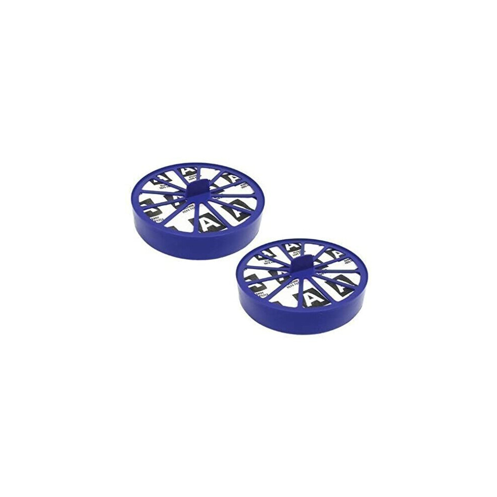 Spares2go Filter For Dyson Dc07 Dc14 Vacuum Allergy Post Motor Hepa Filter (Pack Of 2)