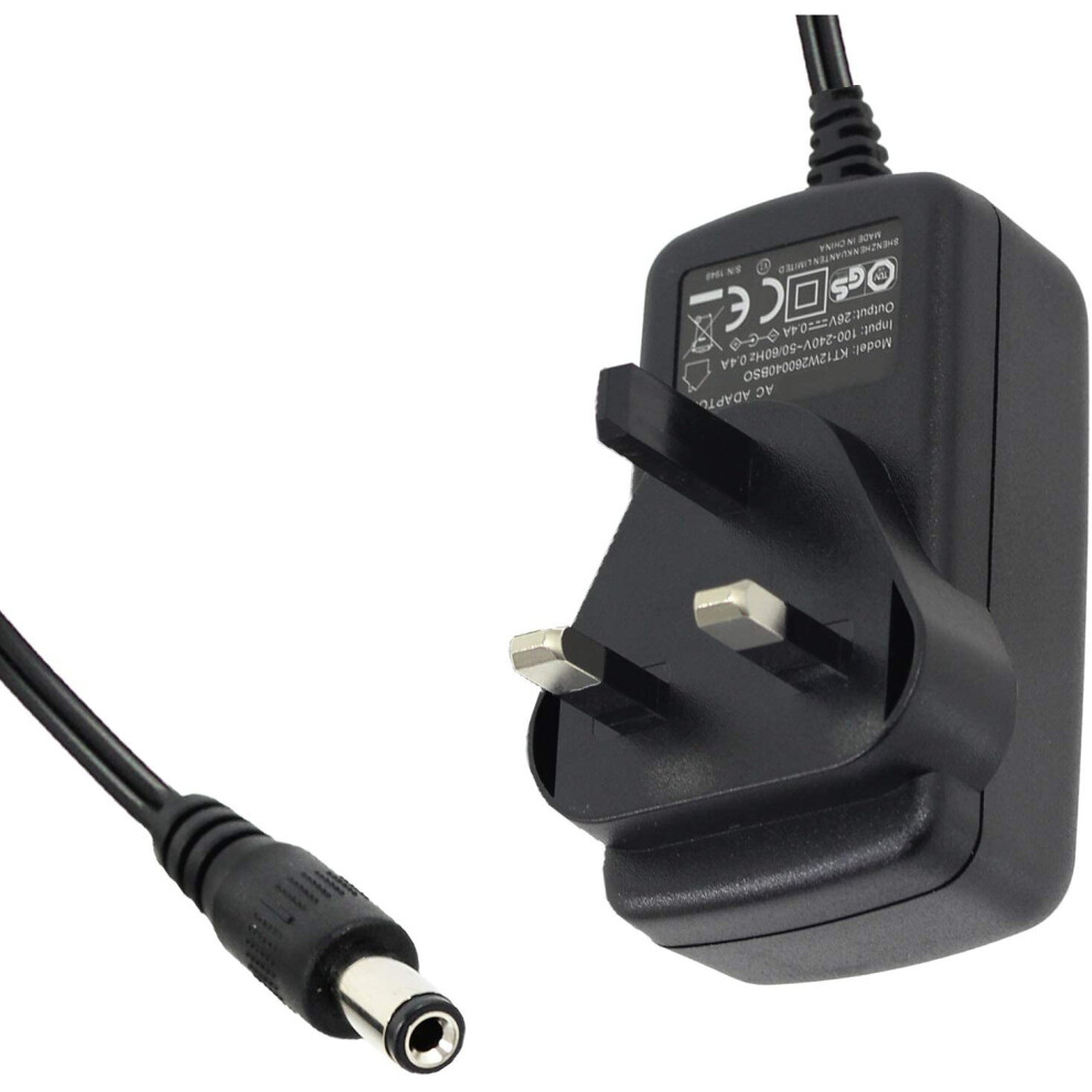 Charger Cable 22.2v UK Plug for Vax Slimvac TBTTV1B1, TBTTV1P1, TBTTV1P2, TBTTV1T1 Vacuum Cleaner