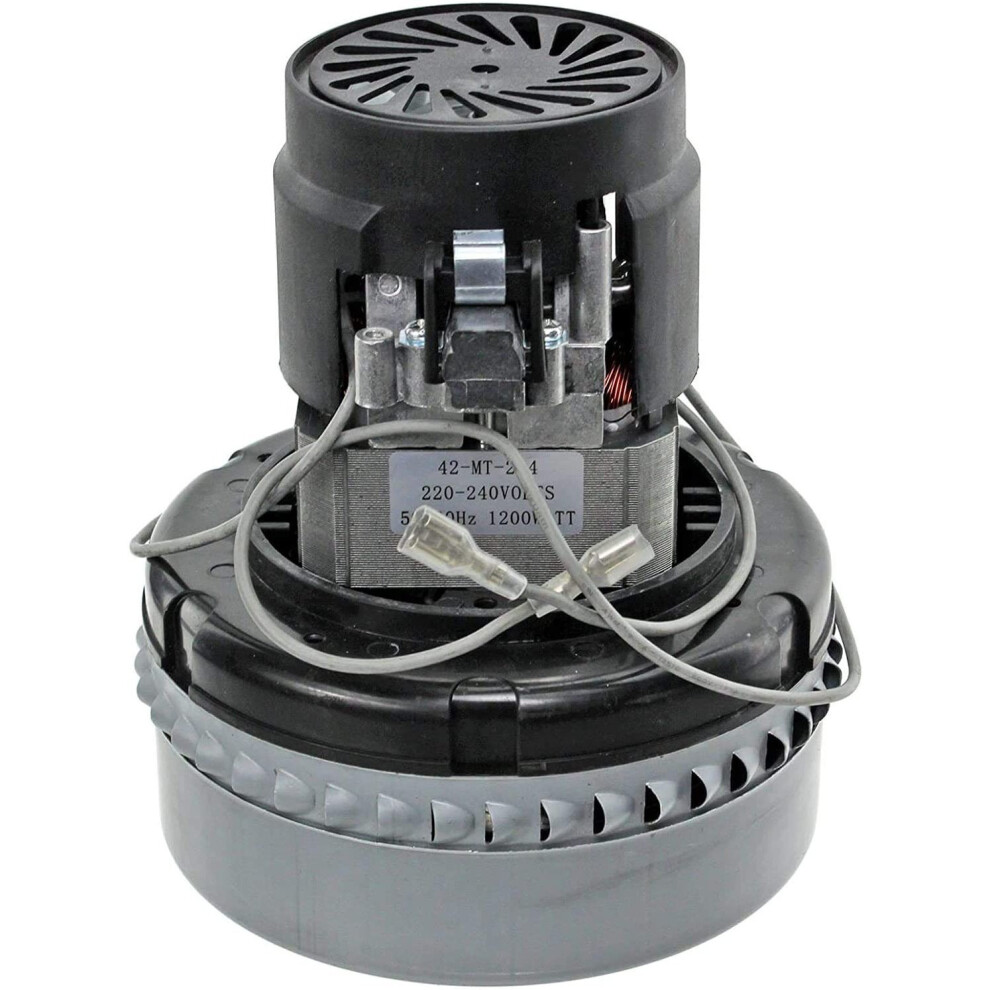 Spares2go Wet & Dry Motor For Numatic Henry Hetty Vacuum Cleaner 1200W 2 Stage Bypass (240V, Class F)
