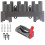 SPARES2GO Wall Mounted Accessory Tool Holder Rack + Trigger Lock for DYSON V10 SV12 Vacuum Cleaner 1