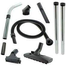 SPARES2GO 1.8m Hose Tool Kit for Numatic Henry HVR200/HVR200T/HVC200 Vacuum Cleaners - Includes 2x 0.5m rods, floor/carpet head, dusting tools