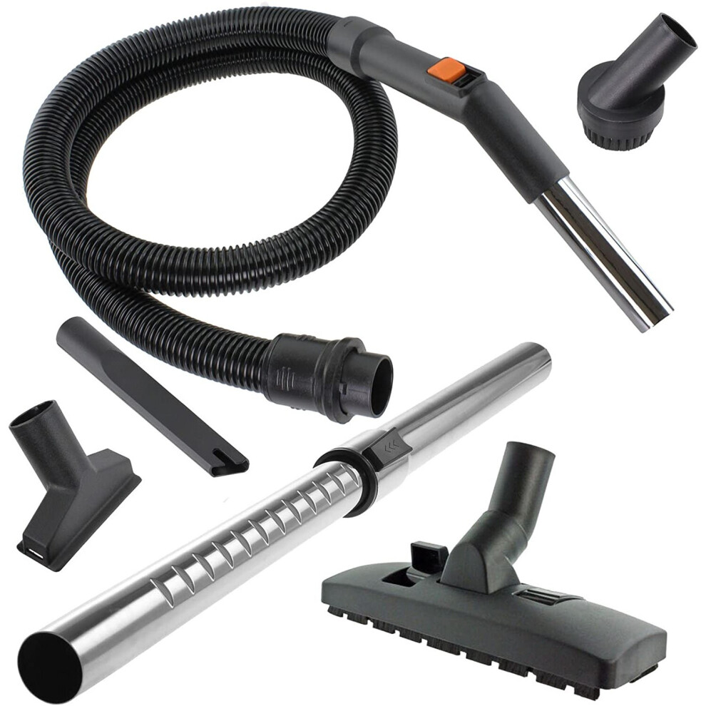 Spares2go 4 Lug Hose + Telescopic Rod + Tool Kit 32Mm For Vax Vacuum Cleaner