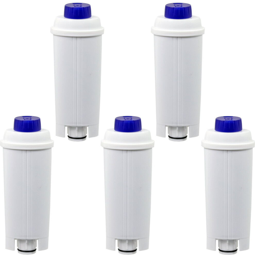 Water Filter for DELONGHI Coffee Machine DLS C002 SER3017 Combi BCO410 BCO415 BCO420 (Pack of 5)