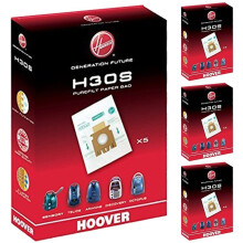 HOOVER Vacuum Cleaner H30S TELIOS ARIANNE SENSORY DISCOVERY OCTOPUS Dust Bag Genuine 09178278 (Pack of 4)
