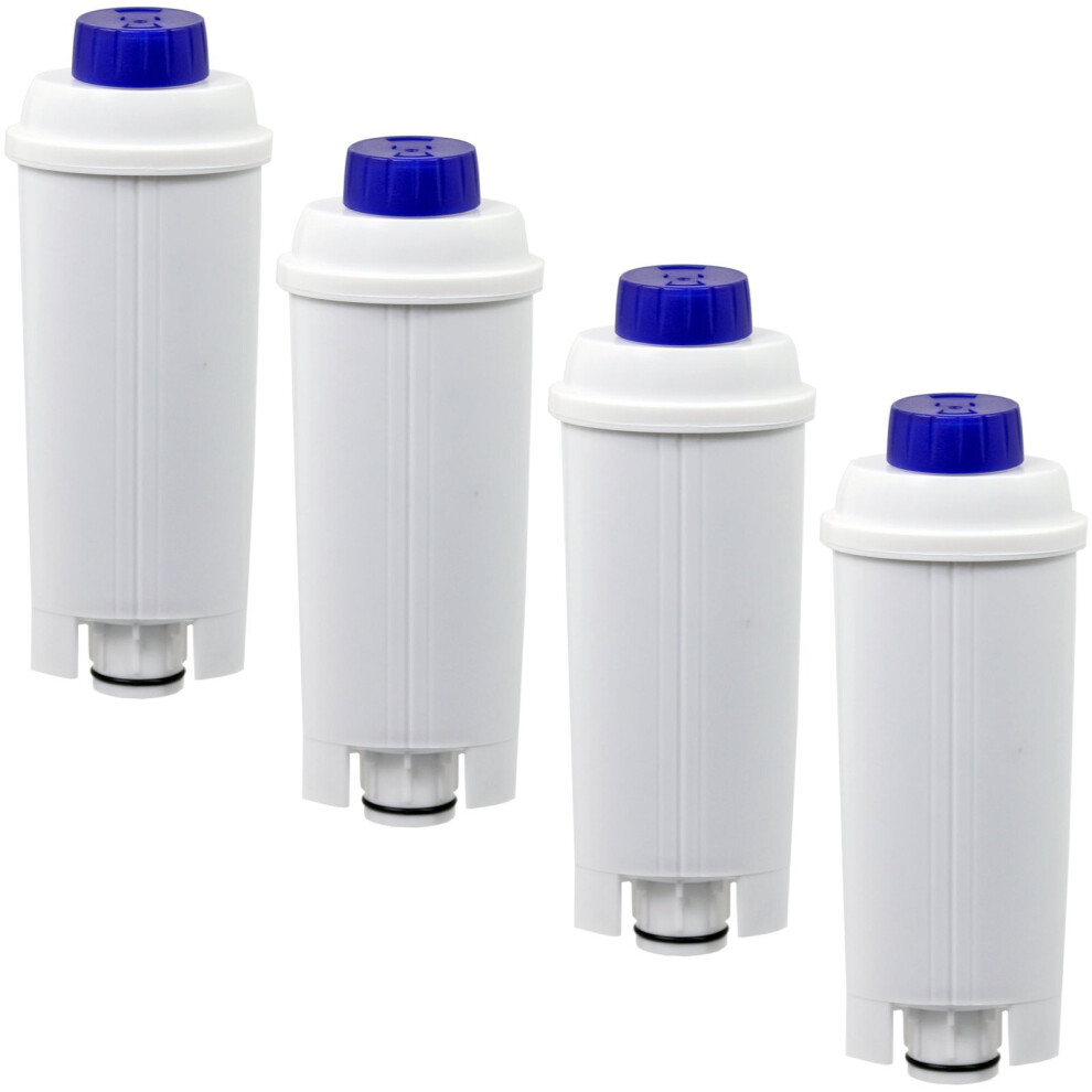 Water Filter for DELONGHI Coffee Machine DLS C002 SER3017 EAM4300 EC680 EC685 EC820 EC850 EC860 (Pack of 4)