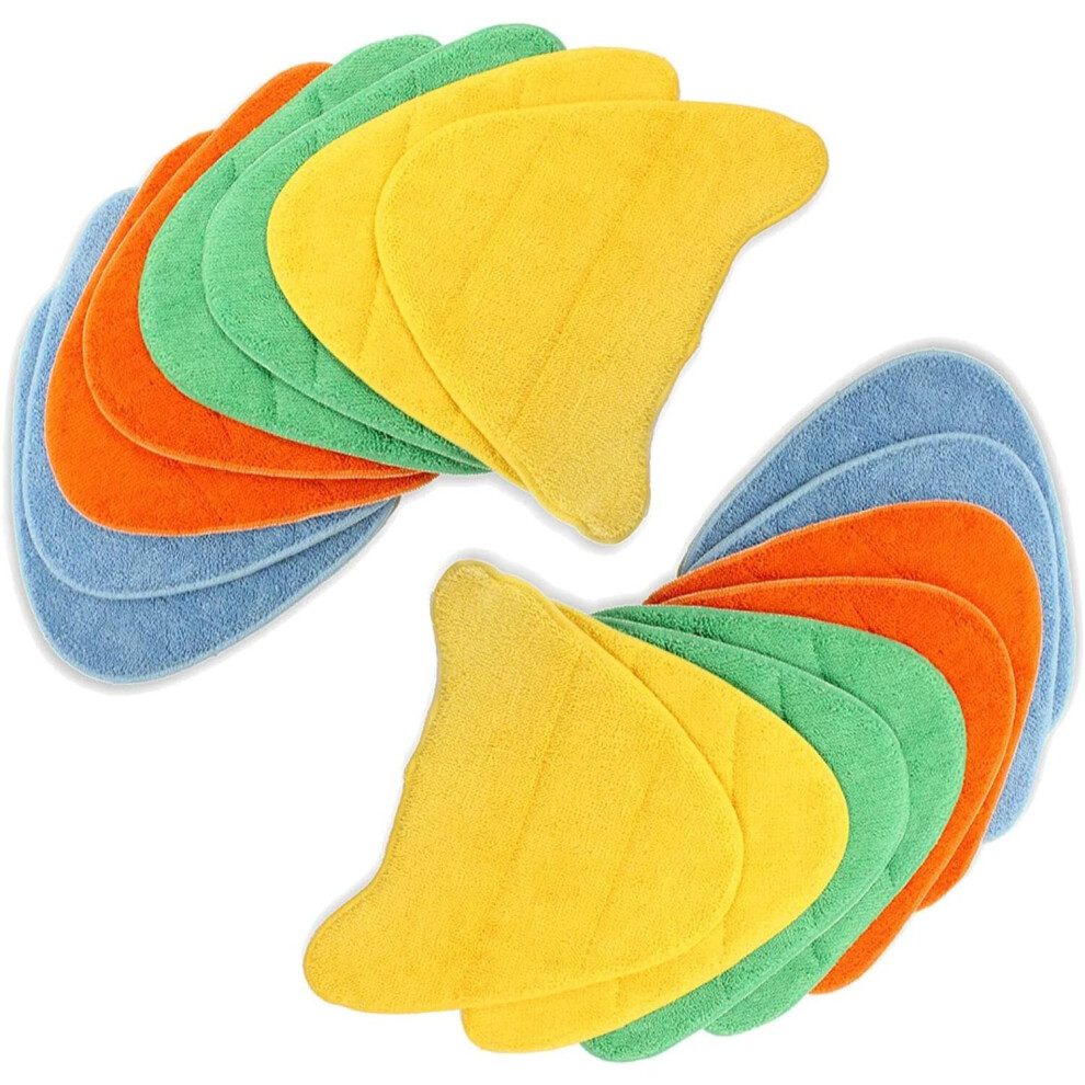 Spares2go Premium Cover Pads For Vax S86-Ccm-3 S86-Mc-C S86-Sf-B S86-Sf-C S86-Sf-Ccp S86-Sf-Cc Steam Fresh Steam Cleaner Mop (Pack Of 16)