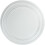 SPARES2GO Glass Turntable Plate for SHARP Microwave Oven Smooth Flat (245mm) 1