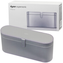 DYSON Supersonic Hair Dryer Box Travel Storage Presentation Case (Silver)