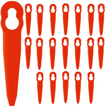 Plastic Blades for STIHL FSA 45 Cordless Strimmer Grass Trimmer Pack of 20