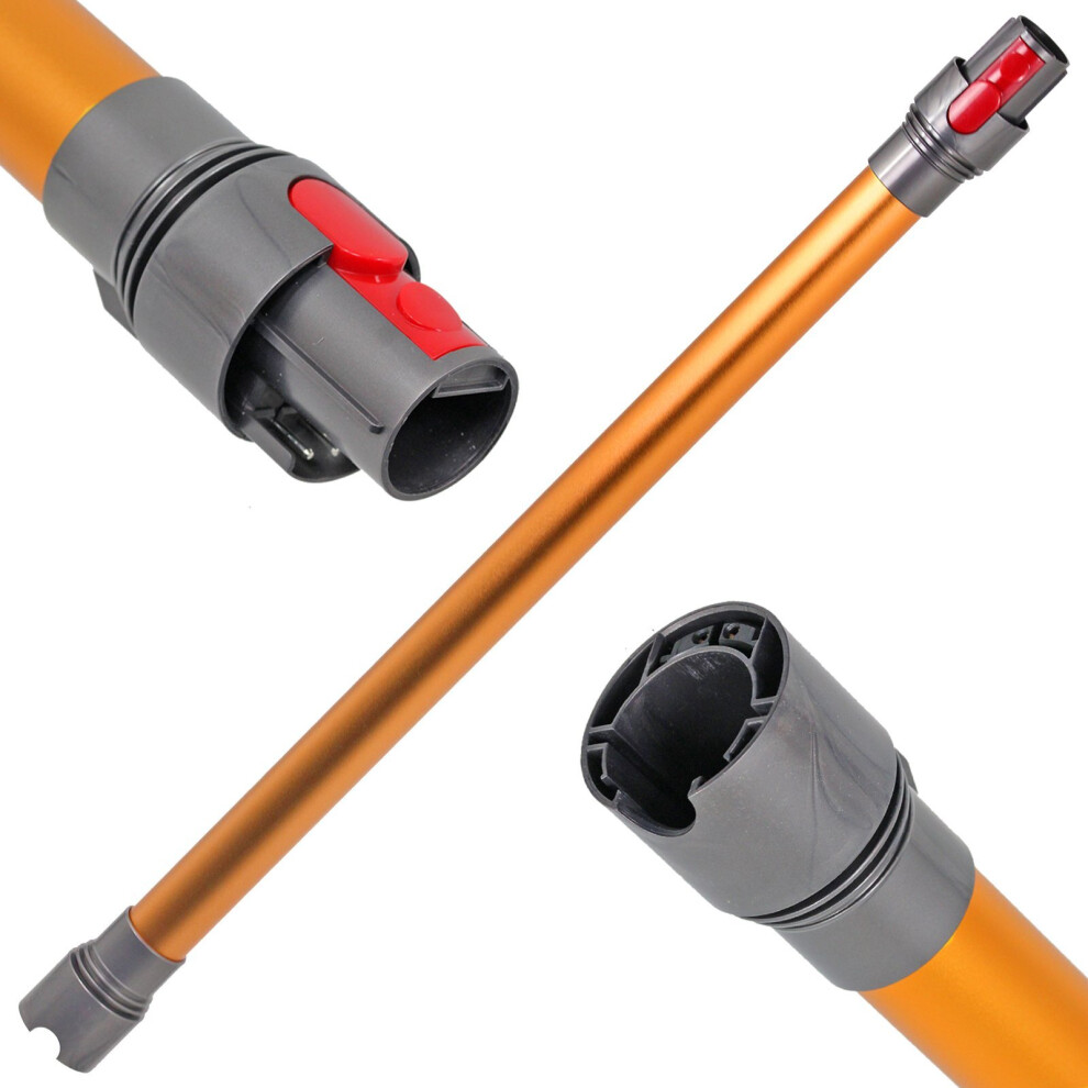 Spares2go / / Rod Wand Tube Pipe For Dyson V7 Sv11 Cordless Vacuum Cleaner Orange/Yellow/Gold