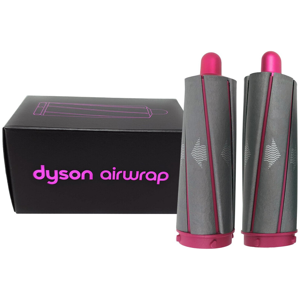 DYSON Airwrap HS01 Hair Styler 40mm Short Barrels (Nickel / Fuchsia)