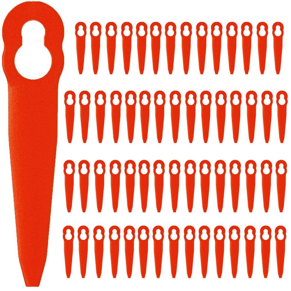 Plastic Blades for STIHL FSA 45 Cordless Strimmer Grass Trimmer Pack of 60