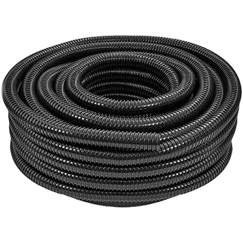SPARES2GO Universal Hose Pipe Water Butt Extension Overflow Connector (25mm, 5m)