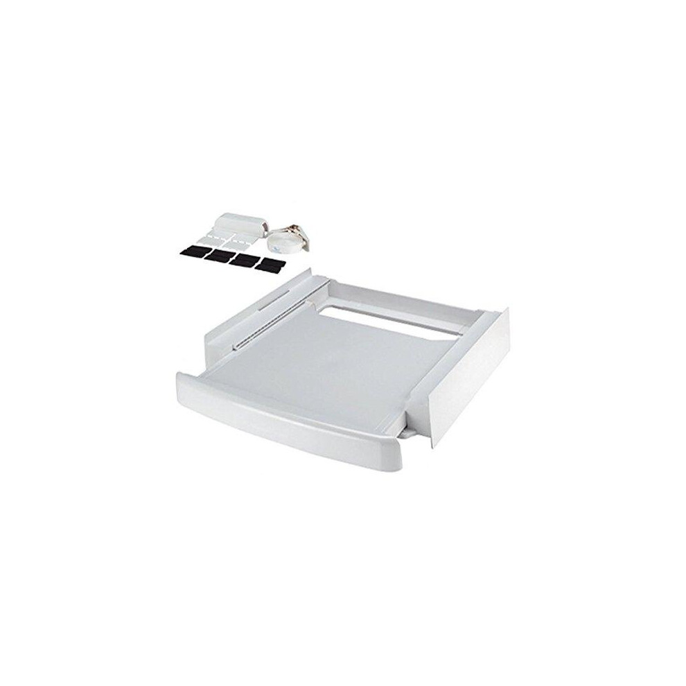 Spares2go Shelf Stacker Stacking Kit Tray Pullout For Indesit Washing Machine/Tumble Dryer