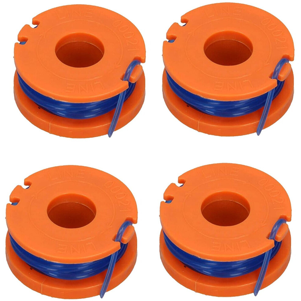 2.5m Line & Spool for QUALCAST Strimmer Trimmer (Pack of 4)