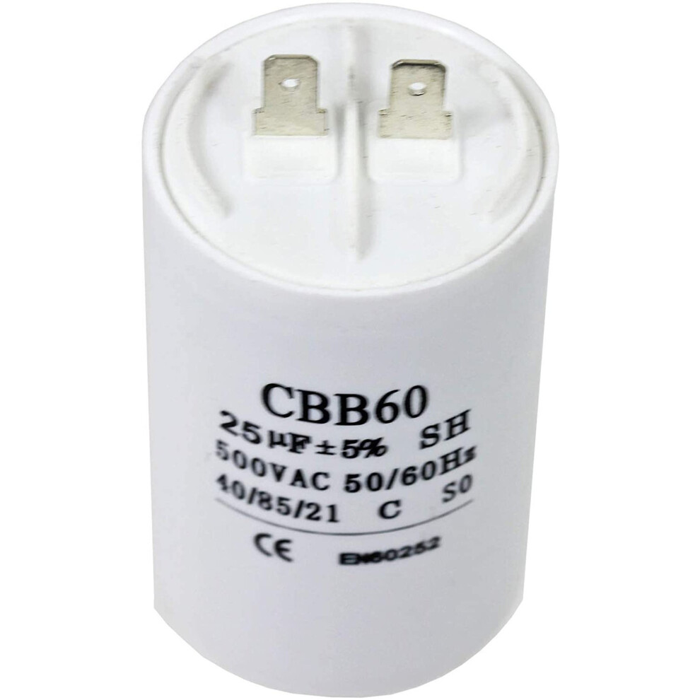 Motor Start Run Capacitor 25Uf For Karcher K3 K4 K5 K6 K8 T250 Pressure Washer 5057817419681