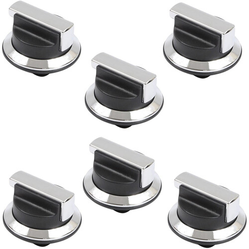 Rangemaster RANGEMASTER Control Knob for Cooker Oven Hob (Pack of 6)