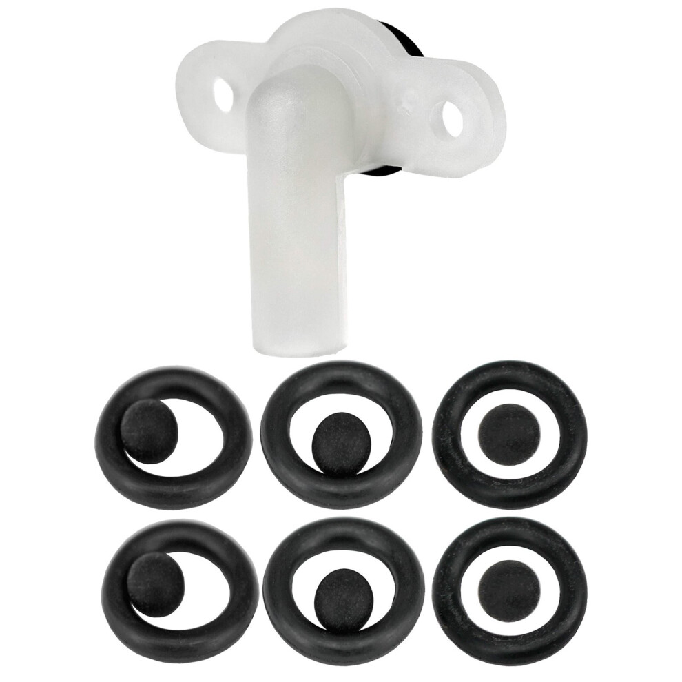 Pressure Relief Device Prd + Seal Kit For Triton Electric Shower (1 X Prd, 7 X O Ring Seals + 7 X Rubber Ball Valve Seals) 5057817422360
