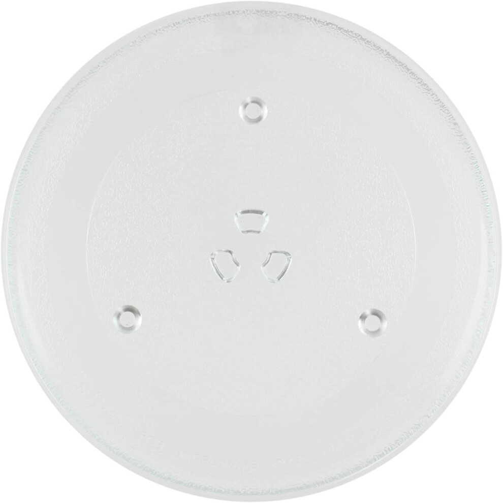 Spares2go Glass Turntable Plate For Hotpoint Mwh2321xuk Microwave Oven (270Mm)