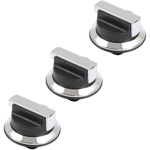 Rangemaster RANGEMASTER Control Knob for Cooker Oven Hob (Pack of 3)