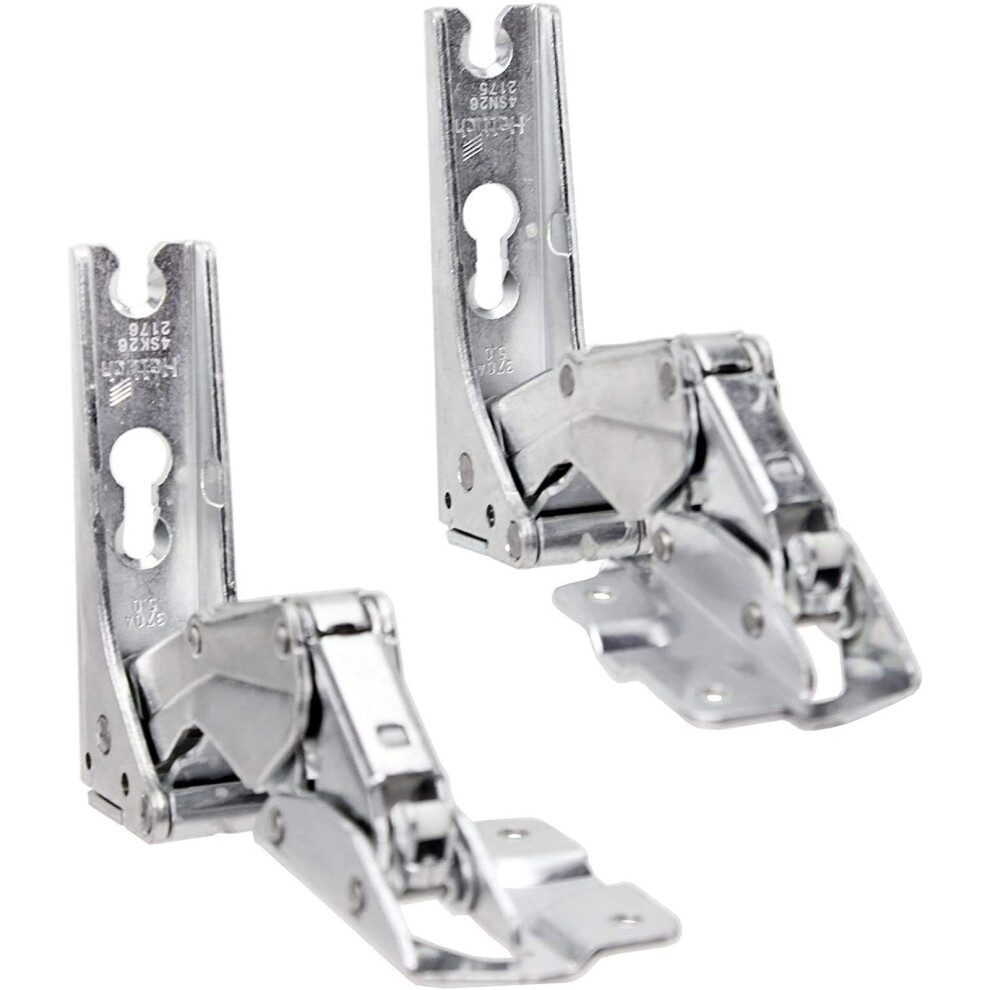 Spares2go Door Hinge Set For Ikea Fridge Freezer - 3363 3362 5.0 41,5 Integrated Left And Right Hinges Pair