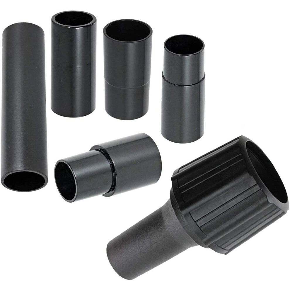 Spares2go Sander Planer Dust Extractor Power Tool Adapters For Vax Vacuum Cleaner 26 30 32 35 38Mm