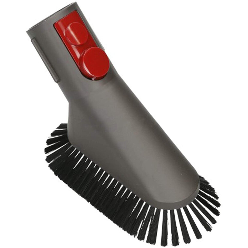 Spares2go Mini Soft Dusting Brush Quick Release Type For Dyson V7 V8 V10 V11 Vacuum Cleaner