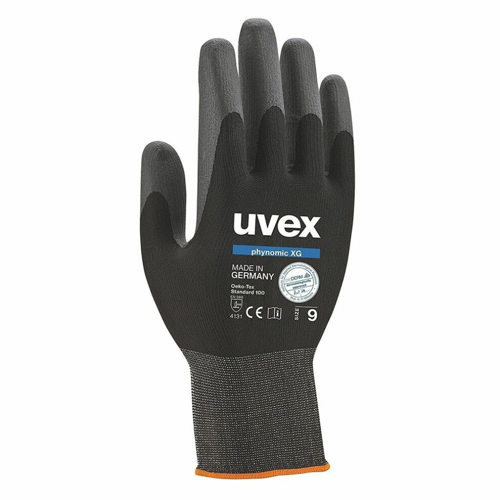 (9/Large) Uvex Phynomic XG Work Gloves Safety Precision Handling