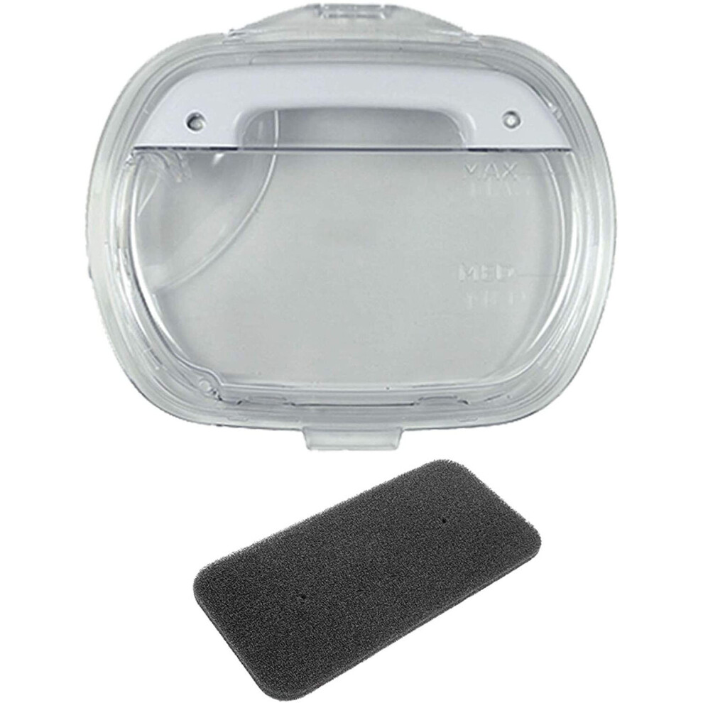 Spares2go Water Collector Door Container + Filter For Hoover Tumble Dryer