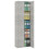 VidaXL vidaXL Office Cabinet Concrete Grey Engineered Wood Filing Folder Storage Rack 3