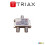 Triax TV and Satellite Diecast 2 Way Combiner - 340110 2