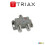 Triax TV and Satellite Diecast 2 Way Combiner - 340110 3