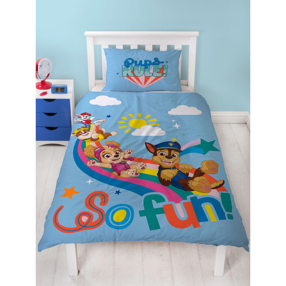 Paw Patrol Cool Single Duvet Cover and Pillowcase Set