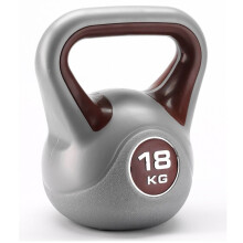 York Fitness Vinyl Coated Gym Training Home Kettlebell - 18kg