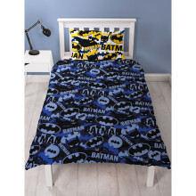 Batman Camo Single Duvet Cover and Pillowcase Set