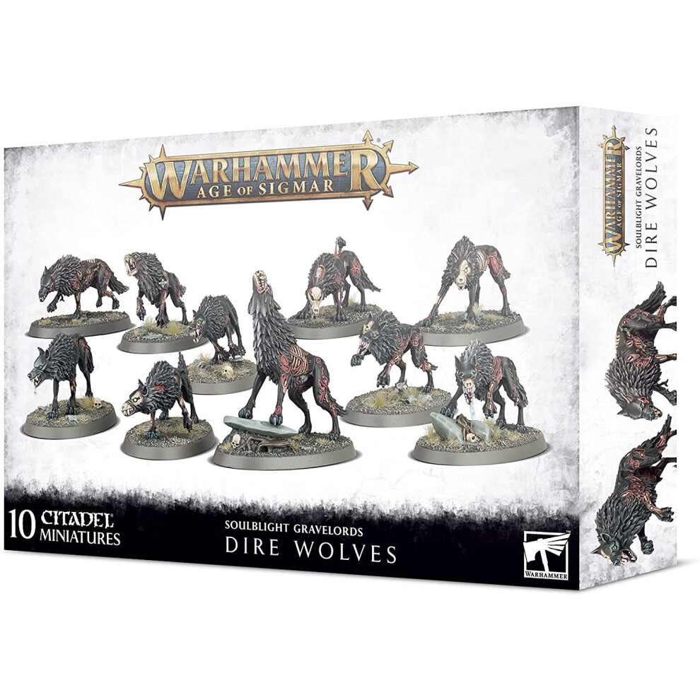 Games Workshop - Warhammer AoS - Soulblight Gravelords: Dire Wolves