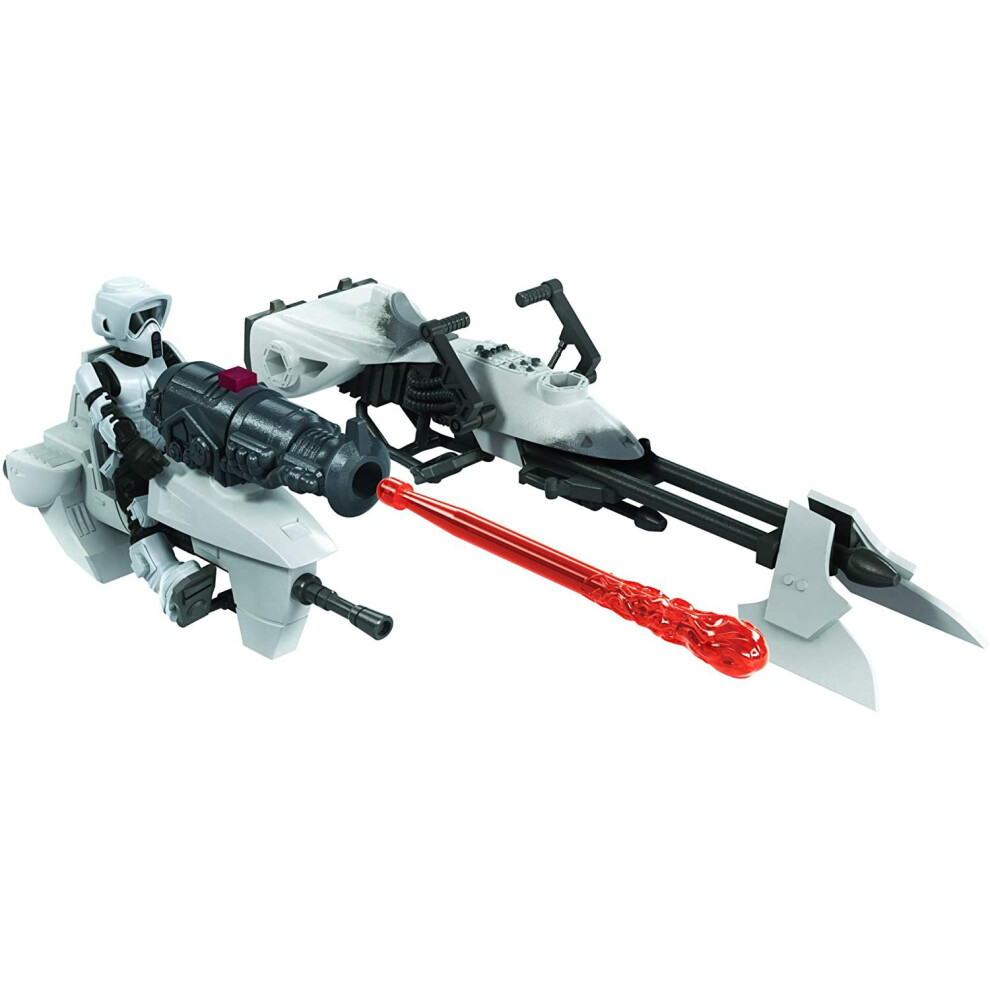 Star Wars Mission Fleet - Speeder Bike with Scout Trooper