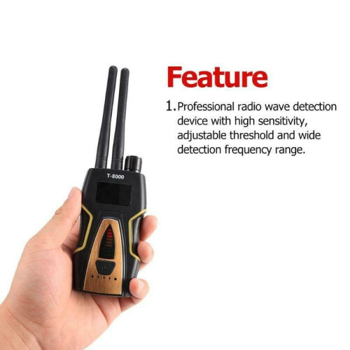 PRO RF SPY BUG DETECTOR FREQUENCY SCANNER SWEEPER GPS BUGS TRACKER SIGNAL UK 2