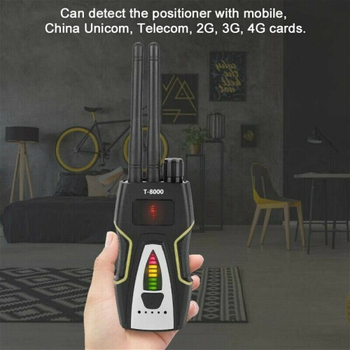 PRO RF SPY BUG DETECTOR FREQUENCY SCANNER SWEEPER GPS BUGS TRACKER SIGNAL UK 1